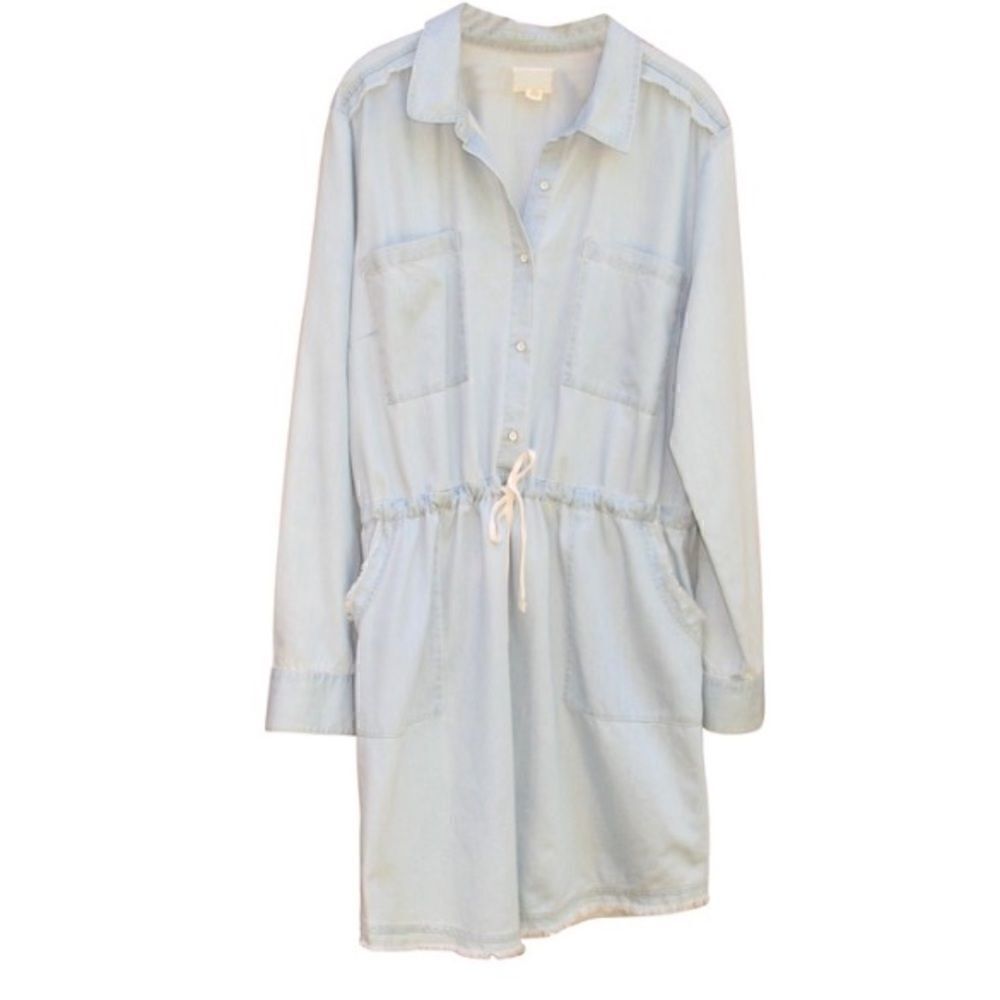 NWOT Blue Chambray Dress